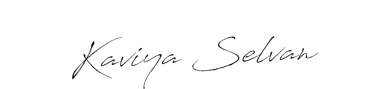 Similarly Antro_Vectra is the best handwritten signature design. Signature creator online .You can use it as an online autograph creator for name Kaviya Selvan. Kaviya Selvan signature style 6 images and pictures png