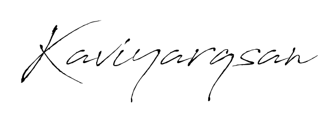 How to make Kaviyarqsan name signature. Use Antro_Vectra style for creating short signs online. This is the latest handwritten sign. Kaviyarqsan signature style 6 images and pictures png