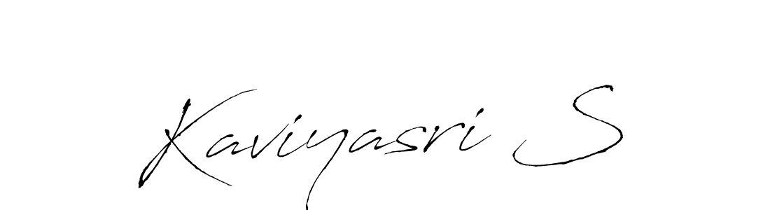 Also we have Kaviyasri S name is the best signature style. Create professional handwritten signature collection using Antro_Vectra autograph style. Kaviyasri S signature style 6 images and pictures png