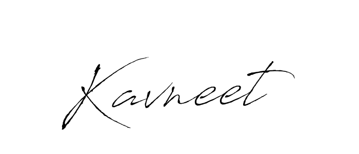 Design your own signature with our free online signature maker. With this signature software, you can create a handwritten (Antro_Vectra) signature for name Kavneet. Kavneet signature style 6 images and pictures png