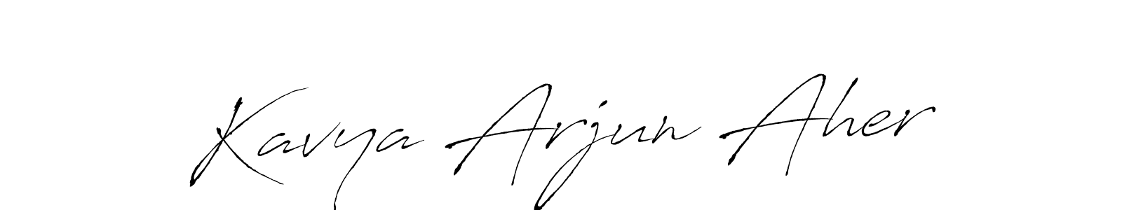 Here are the top 10 professional signature styles for the name Kavya Arjun Aher. These are the best autograph styles you can use for your name. Kavya Arjun Aher signature style 6 images and pictures png