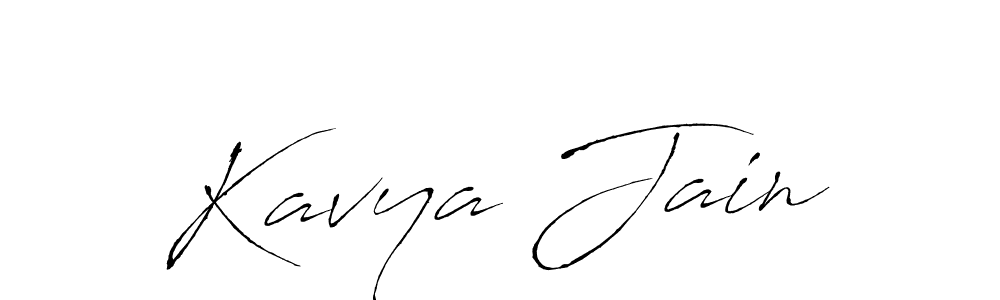 Also we have Kavya Jain name is the best signature style. Create professional handwritten signature collection using Antro_Vectra autograph style. Kavya Jain signature style 6 images and pictures png