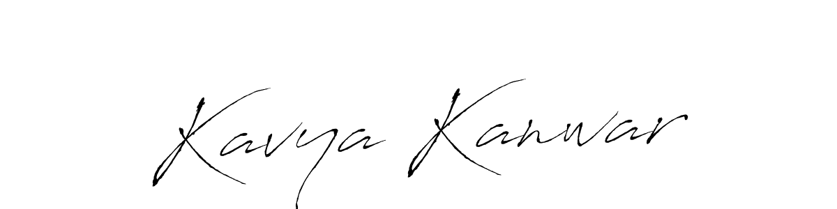 Use a signature maker to create a handwritten signature online. With this signature software, you can design (Antro_Vectra) your own signature for name Kavya Kanwar. Kavya Kanwar signature style 6 images and pictures png
