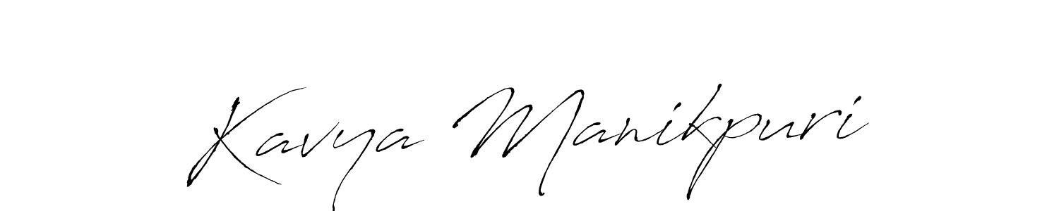 This is the best signature style for the Kavya Manikpuri name. Also you like these signature font (Antro_Vectra). Mix name signature. Kavya Manikpuri signature style 6 images and pictures png