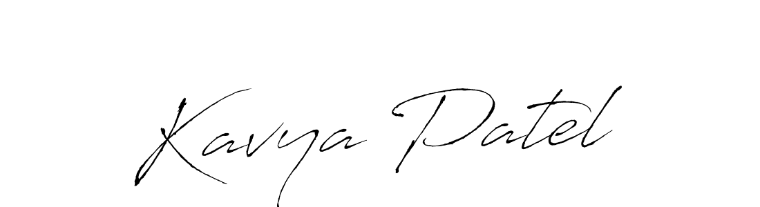 You should practise on your own different ways (Antro_Vectra) to write your name (Kavya Patel) in signature. don't let someone else do it for you. Kavya Patel signature style 6 images and pictures png