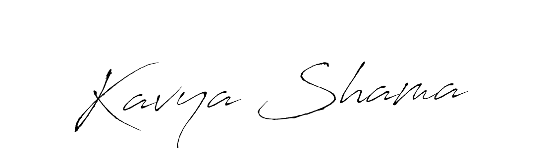 Also You can easily find your signature by using the search form. We will create Kavya Shama name handwritten signature images for you free of cost using Antro_Vectra sign style. Kavya Shama signature style 6 images and pictures png