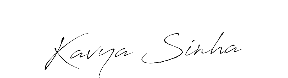 The best way (Antro_Vectra) to make a short signature is to pick only two or three words in your name. The name Kavya Sinha include a total of six letters. For converting this name. Kavya Sinha signature style 6 images and pictures png