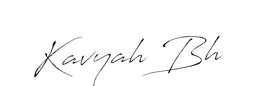 Also You can easily find your signature by using the search form. We will create Kavyah Bh name handwritten signature images for you free of cost using Antro_Vectra sign style. Kavyah Bh signature style 6 images and pictures png