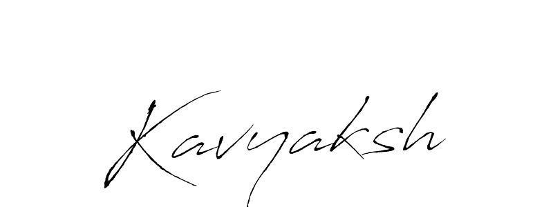 Create a beautiful signature design for name Kavyaksh. With this signature (Antro_Vectra) fonts, you can make a handwritten signature for free. Kavyaksh signature style 6 images and pictures png