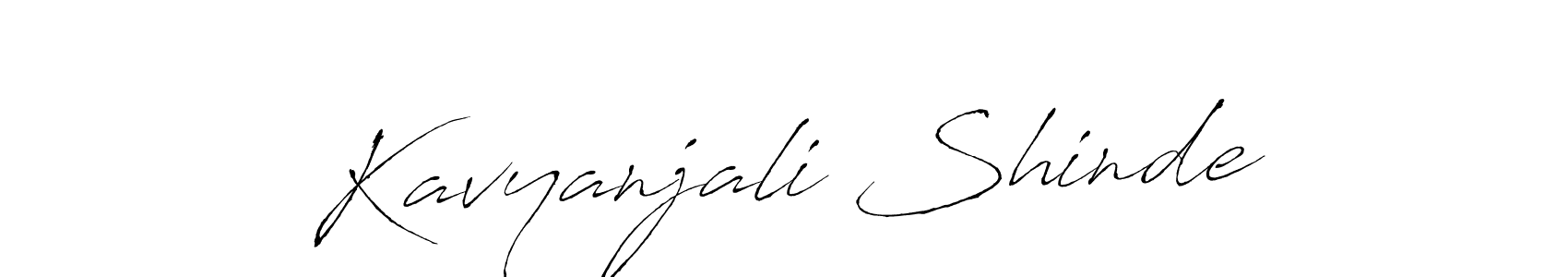 Also You can easily find your signature by using the search form. We will create Kavyanjali Shinde name handwritten signature images for you free of cost using Antro_Vectra sign style. Kavyanjali Shinde signature style 6 images and pictures png