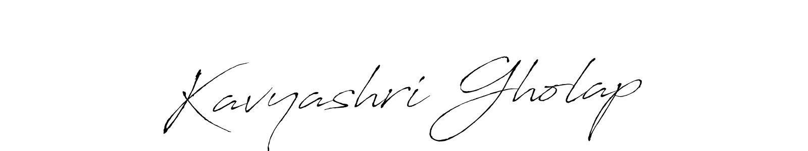 Also we have Kavyashri Gholap name is the best signature style. Create professional handwritten signature collection using Antro_Vectra autograph style. Kavyashri Gholap signature style 6 images and pictures png