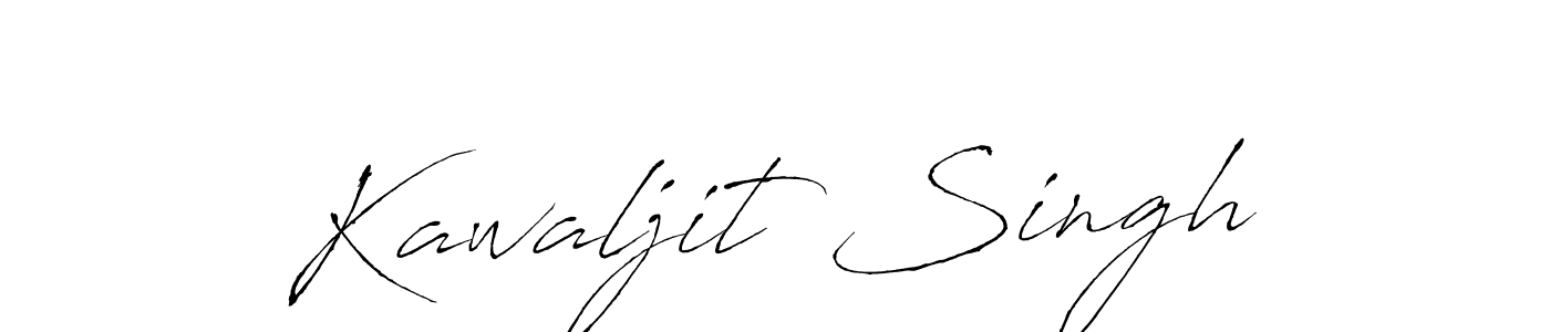Design your own signature with our free online signature maker. With this signature software, you can create a handwritten (Antro_Vectra) signature for name Kawaljit Singh. Kawaljit Singh signature style 6 images and pictures png