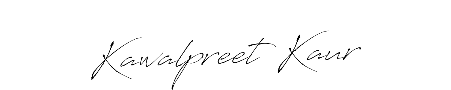 Kawalpreet Kaur stylish signature style. Best Handwritten Sign (Antro_Vectra) for my name. Handwritten Signature Collection Ideas for my name Kawalpreet Kaur. Kawalpreet Kaur signature style 6 images and pictures png