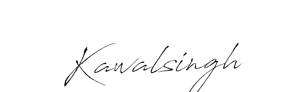 Use a signature maker to create a handwritten signature online. With this signature software, you can design (Antro_Vectra) your own signature for name Kawalsingh. Kawalsingh signature style 6 images and pictures png