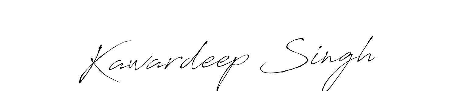 Kawardeep Singh stylish signature style. Best Handwritten Sign (Antro_Vectra) for my name. Handwritten Signature Collection Ideas for my name Kawardeep Singh. Kawardeep Singh signature style 6 images and pictures png