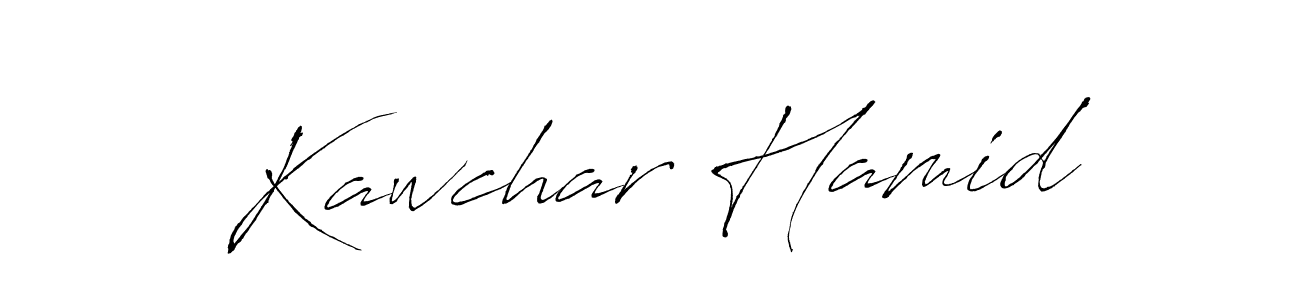 How to Draw Kawchar Hamid signature style? Antro_Vectra is a latest design signature styles for name Kawchar Hamid. Kawchar Hamid signature style 6 images and pictures png