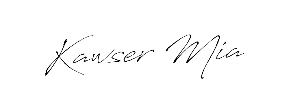 It looks lik you need a new signature style for name Kawser Mia. Design unique handwritten (Antro_Vectra) signature with our free signature maker in just a few clicks. Kawser Mia signature style 6 images and pictures png