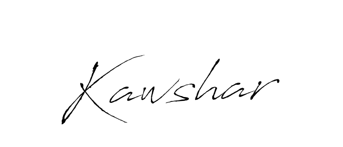 How to make Kawshar signature? Antro_Vectra is a professional autograph style. Create handwritten signature for Kawshar name. Kawshar signature style 6 images and pictures png