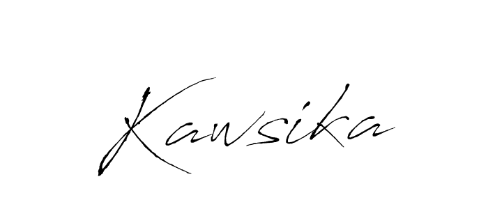 You should practise on your own different ways (Antro_Vectra) to write your name (Kawsika) in signature. don't let someone else do it for you. Kawsika signature style 6 images and pictures png
