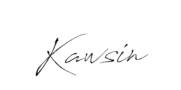if you are searching for the best signature style for your name Kawsin. so please give up your signature search. here we have designed multiple signature styles  using Antro_Vectra. Kawsin signature style 6 images and pictures png