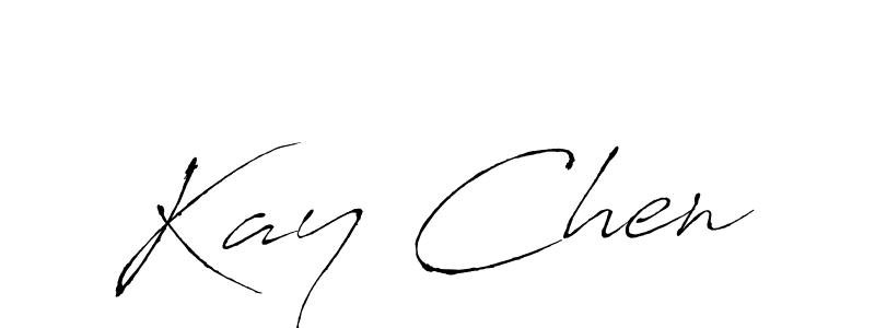 Design your own signature with our free online signature maker. With this signature software, you can create a handwritten (Antro_Vectra) signature for name Kay Chen. Kay Chen signature style 6 images and pictures png