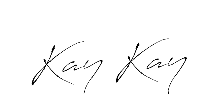 How to make Kay Kay name signature. Use Antro_Vectra style for creating short signs online. This is the latest handwritten sign. Kay Kay signature style 6 images and pictures png
