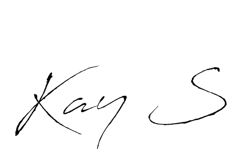 if you are searching for the best signature style for your name Kay S. so please give up your signature search. here we have designed multiple signature styles  using Antro_Vectra. Kay S signature style 6 images and pictures png