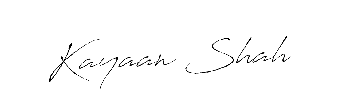Antro_Vectra is a professional signature style that is perfect for those who want to add a touch of class to their signature. It is also a great choice for those who want to make their signature more unique. Get Kayaan Shah name to fancy signature for free. Kayaan Shah signature style 6 images and pictures png