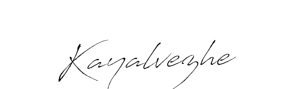 Also we have Kayalvezhe name is the best signature style. Create professional handwritten signature collection using Antro_Vectra autograph style. Kayalvezhe signature style 6 images and pictures png