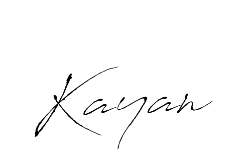 How to make Kayan signature? Antro_Vectra is a professional autograph style. Create handwritten signature for Kayan name. Kayan signature style 6 images and pictures png