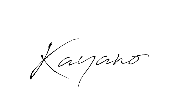 Similarly Antro_Vectra is the best handwritten signature design. Signature creator online .You can use it as an online autograph creator for name Kayano. Kayano signature style 6 images and pictures png