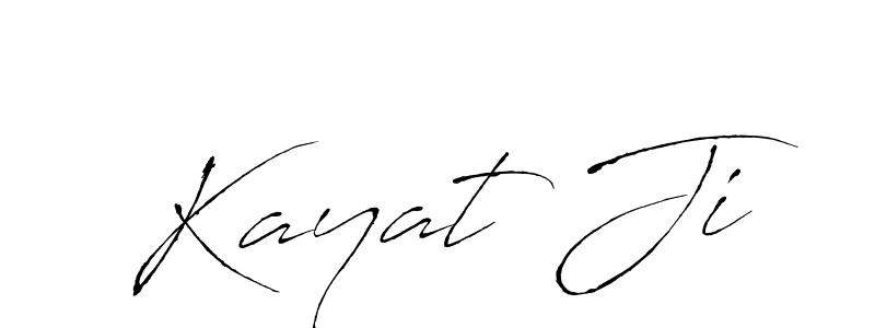 Create a beautiful signature design for name Kayat Ji. With this signature (Antro_Vectra) fonts, you can make a handwritten signature for free. Kayat Ji signature style 6 images and pictures png