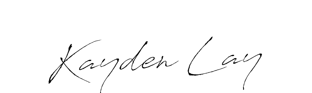 Kayden Lay stylish signature style. Best Handwritten Sign (Antro_Vectra) for my name. Handwritten Signature Collection Ideas for my name Kayden Lay. Kayden Lay signature style 6 images and pictures png