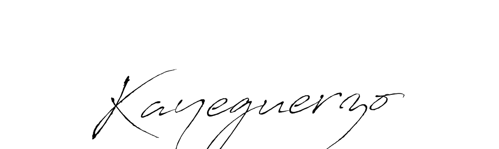 You should practise on your own different ways (Antro_Vectra) to write your name (Kayeguerzo) in signature. don't let someone else do it for you. Kayeguerzo signature style 6 images and pictures png