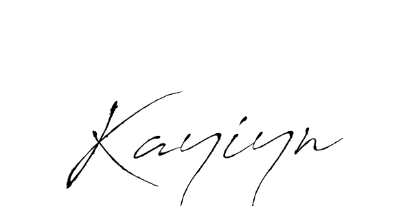 Create a beautiful signature design for name Kayiyn. With this signature (Antro_Vectra) fonts, you can make a handwritten signature for free. Kayiyn signature style 6 images and pictures png