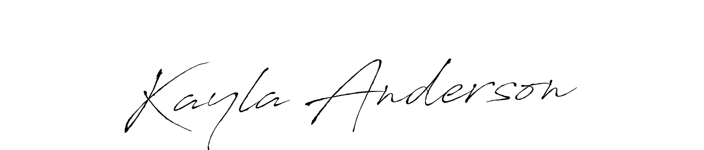 You can use this online signature creator to create a handwritten signature for the name Kayla Anderson. This is the best online autograph maker. Kayla Anderson signature style 6 images and pictures png