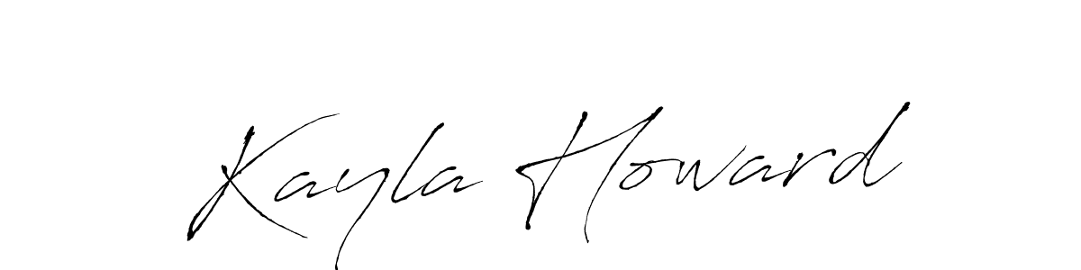 The best way (Antro_Vectra) to make a short signature is to pick only two or three words in your name. The name Kayla Howard include a total of six letters. For converting this name. Kayla Howard signature style 6 images and pictures png