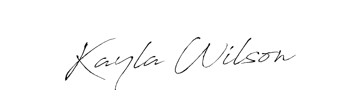 Also You can easily find your signature by using the search form. We will create Kayla Wilson name handwritten signature images for you free of cost using Antro_Vectra sign style. Kayla Wilson signature style 6 images and pictures png