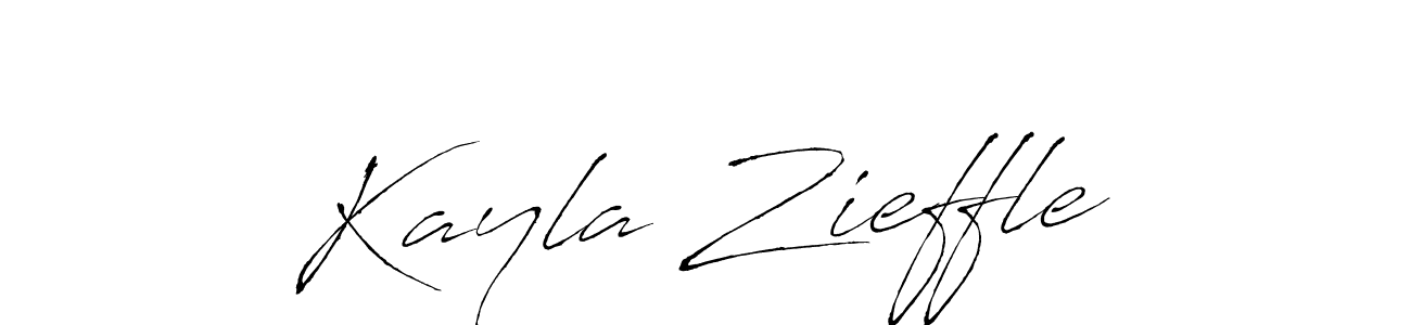 if you are searching for the best signature style for your name Kayla Zieffle. so please give up your signature search. here we have designed multiple signature styles  using Antro_Vectra. Kayla Zieffle signature style 6 images and pictures png