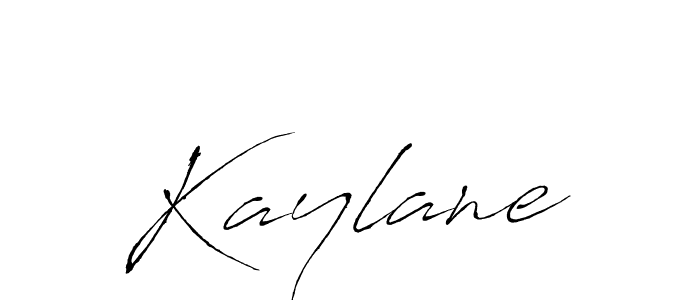 Design your own signature with our free online signature maker. With this signature software, you can create a handwritten (Antro_Vectra) signature for name Kaylane. Kaylane signature style 6 images and pictures png