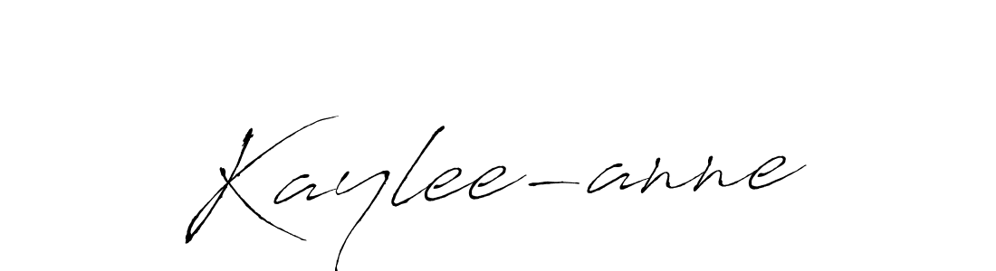 How to make Kaylee-anne signature? Antro_Vectra is a professional autograph style. Create handwritten signature for Kaylee-anne name. Kaylee-anne signature style 6 images and pictures png