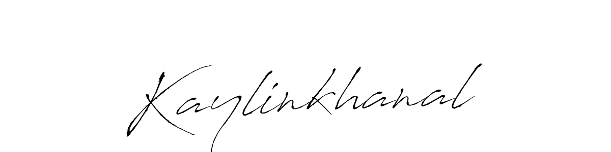 Kaylinkhanal stylish signature style. Best Handwritten Sign (Antro_Vectra) for my name. Handwritten Signature Collection Ideas for my name Kaylinkhanal. Kaylinkhanal signature style 6 images and pictures png