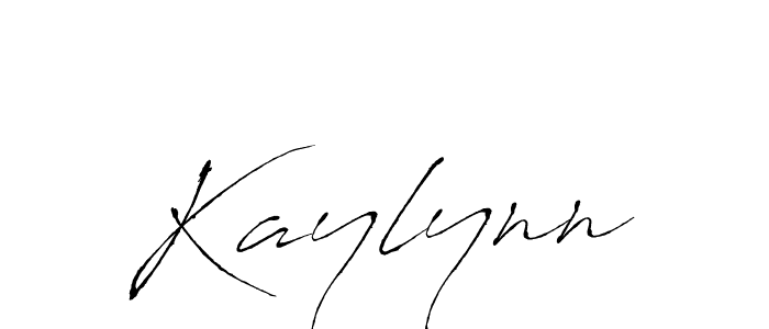 Also we have Kaylynn name is the best signature style. Create professional handwritten signature collection using Antro_Vectra autograph style. Kaylynn signature style 6 images and pictures png