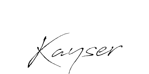 Kayser stylish signature style. Best Handwritten Sign (Antro_Vectra) for my name. Handwritten Signature Collection Ideas for my name Kayser. Kayser signature style 6 images and pictures png