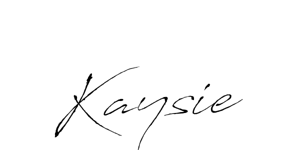 How to make Kaysie name signature. Use Antro_Vectra style for creating short signs online. This is the latest handwritten sign. Kaysie signature style 6 images and pictures png
