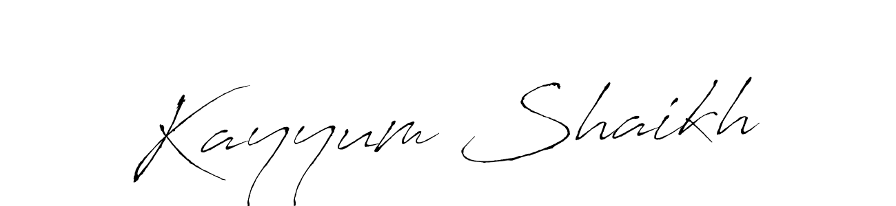 Here are the top 10 professional signature styles for the name Kayyum Shaikh. These are the best autograph styles you can use for your name. Kayyum Shaikh signature style 6 images and pictures png