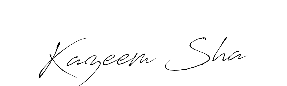 How to Draw Kazeem Sha signature style? Antro_Vectra is a latest design signature styles for name Kazeem Sha. Kazeem Sha signature style 6 images and pictures png