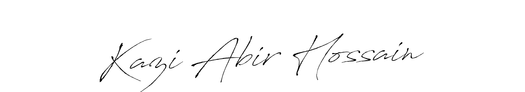 Use a signature maker to create a handwritten signature online. With this signature software, you can design (Antro_Vectra) your own signature for name Kazi Abir Hossain. Kazi Abir Hossain signature style 6 images and pictures png