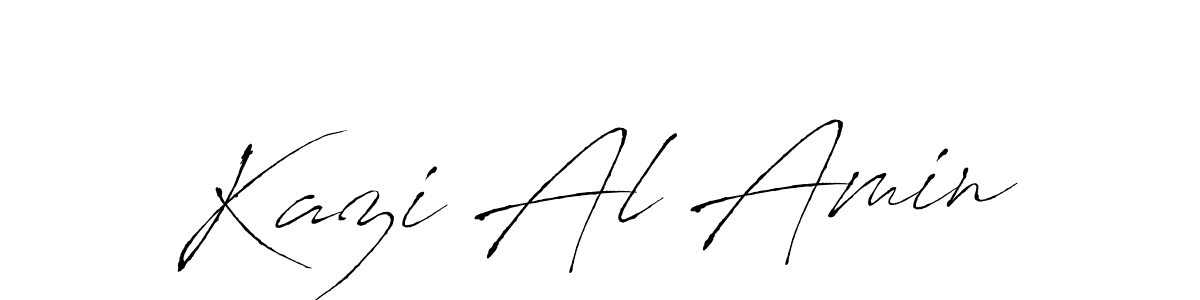 Design your own signature with our free online signature maker. With this signature software, you can create a handwritten (Antro_Vectra) signature for name Kazi Al Amin. Kazi Al Amin signature style 6 images and pictures png