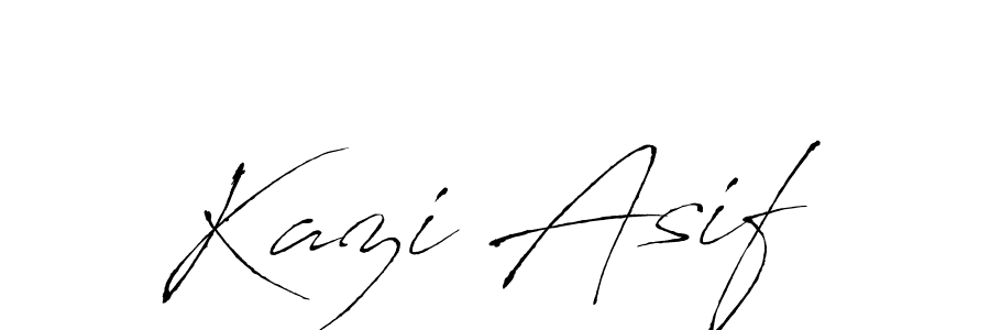 if you are searching for the best signature style for your name Kazi Asif. so please give up your signature search. here we have designed multiple signature styles  using Antro_Vectra. Kazi Asif signature style 6 images and pictures png